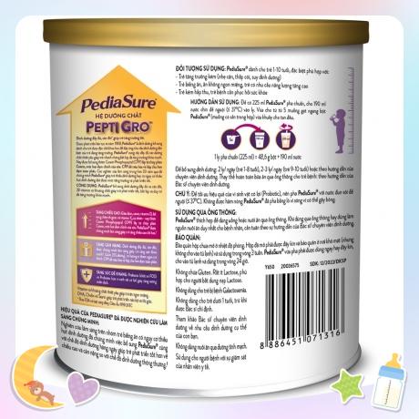 Sữa bột PediaSure B/A hương vani 400G