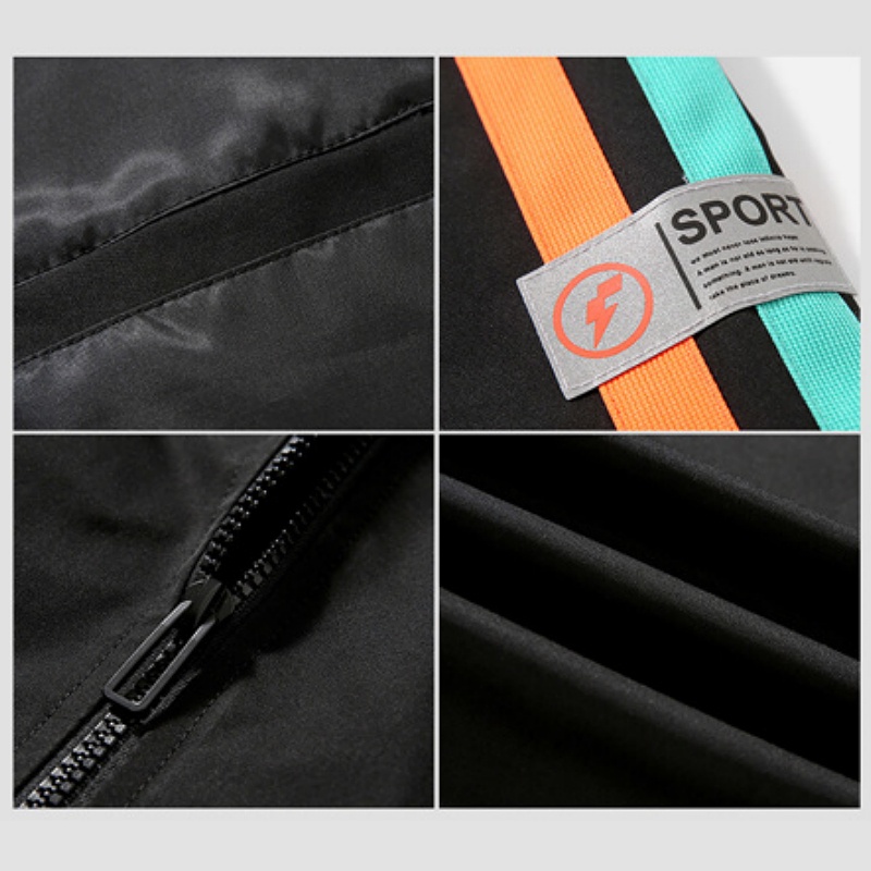 The north face Áo Khoác Gió Cổ Đứng In logo Thời Trang Cho Nam