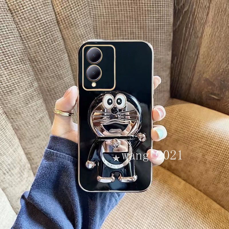 Ốp Điện Thoại Silicon Hình doraemon Thời Trang Cho vivo y17s 5g 2023 vivoy17s Đứng