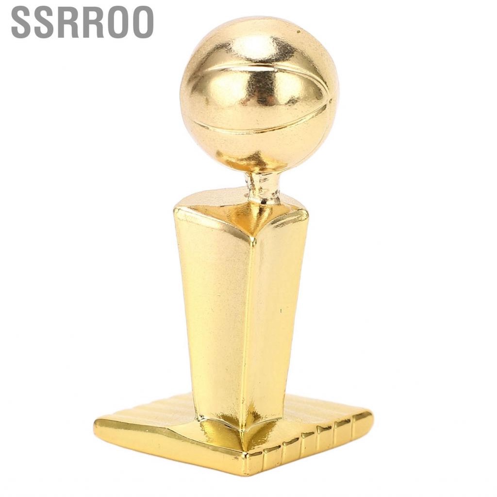 Ssrroo Championship Trophy Decor  Commemorative Basketball Ornament Small Fine Craftmanship for Bookshelf
