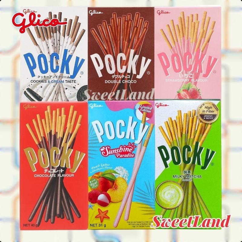 Bánh Que Phủ Kem Pocky Các Vị