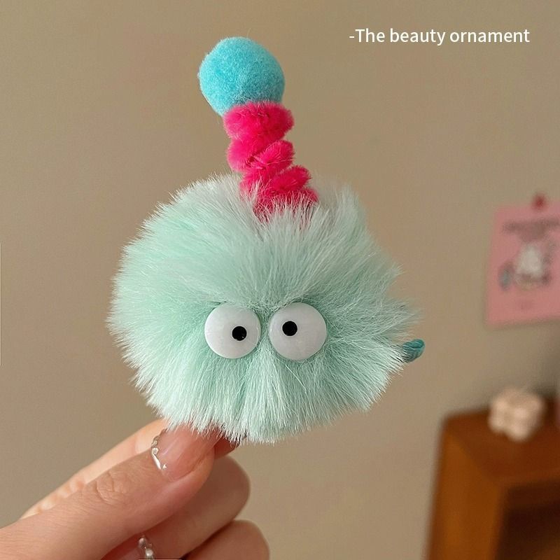 Kẹp Tóc Mái Bằng Lông Thỏ Siêu Dễ Thương Vui Nhộn