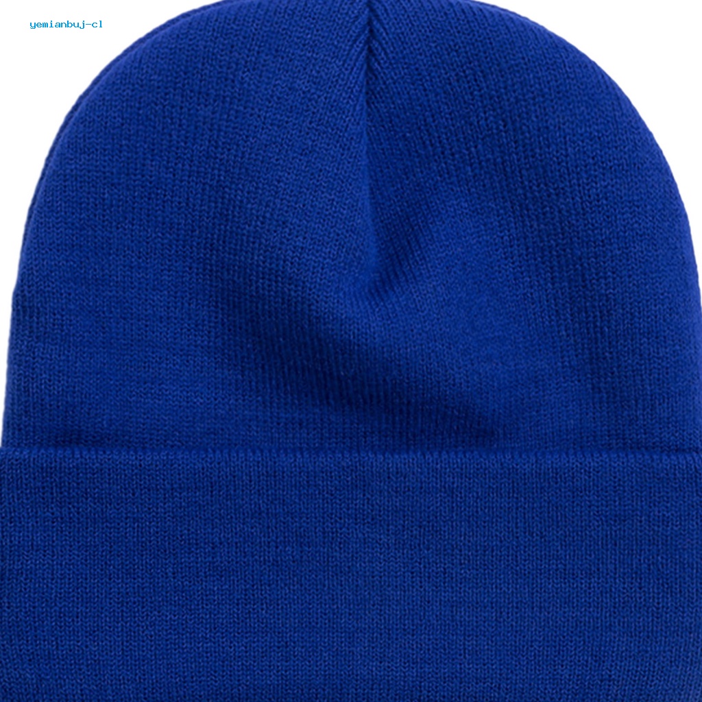 Yemianbuj Mũ beanie Dệt Kim Không Vành Mềm Mại Ấm Áp Thời Trang Mùa Đông Cho Nam Và Nữ Hoạt Động Ngoài Trời