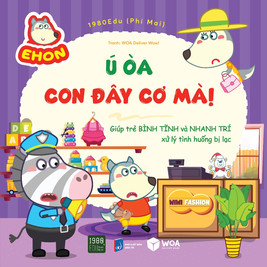 Sách - Combo 6 cuốn Wolfoo Ehon