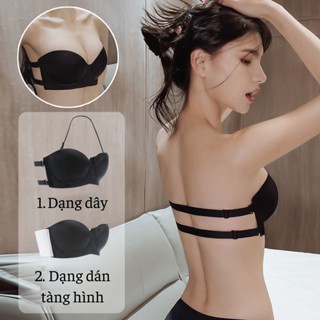 Áo ngực không dây hở lưng nâng ngực nhẹ có gọng chống tụt tạo khe loại 1 cao cấp hot hit bán chạy TThao store