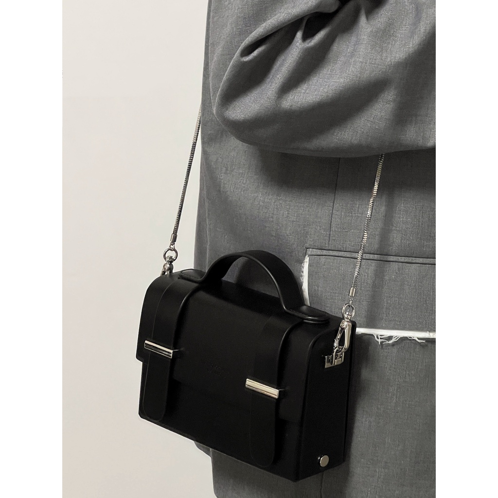 Túi đeo chéo vai SUPERCUTE thiết kế đơn giản phong cách niche ins