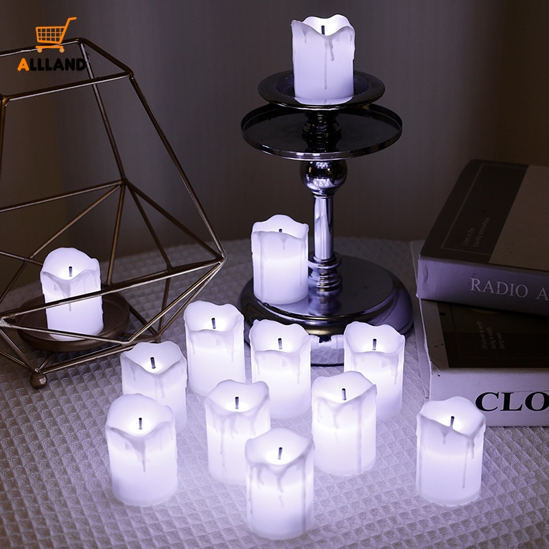 Đèn led Hình Nến Điện Tử Không Lửa Trang Trí Tiệc