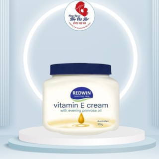 Kem dưỡng ẩm Vitamin E Redwin 300g Úc - Giúp Dưỡng Da Mặt Hết Khô, Nứt Nẻ, sáng da mềm mịn