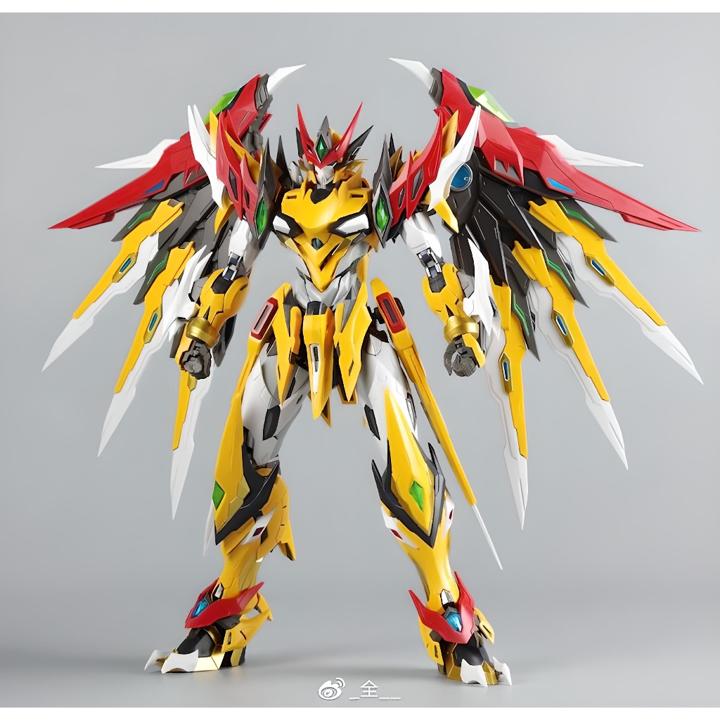 Mô Hình Lắp Ráp MG HiRM MNP-XH01 BaiQi Bai QiTặng ô tô