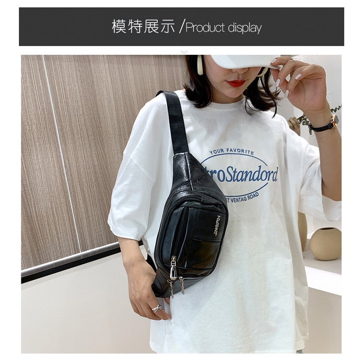 Imelon Túi Đeo Hông Thể Thao Bằng Da pu Cỡ Lớn Đa Năng Thời Trang Cho Nam Và Nữ