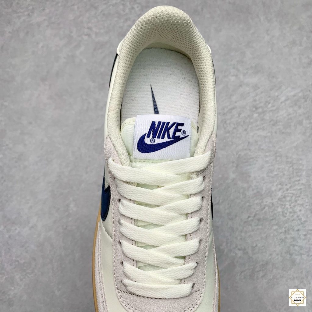 Giày Thể Thao Nk Killshot 2 Midnight Navy Màu Trắng Kem Logo Xanh Navy Vintage Cực Đẹp Cho Cả Nam Và Nữ