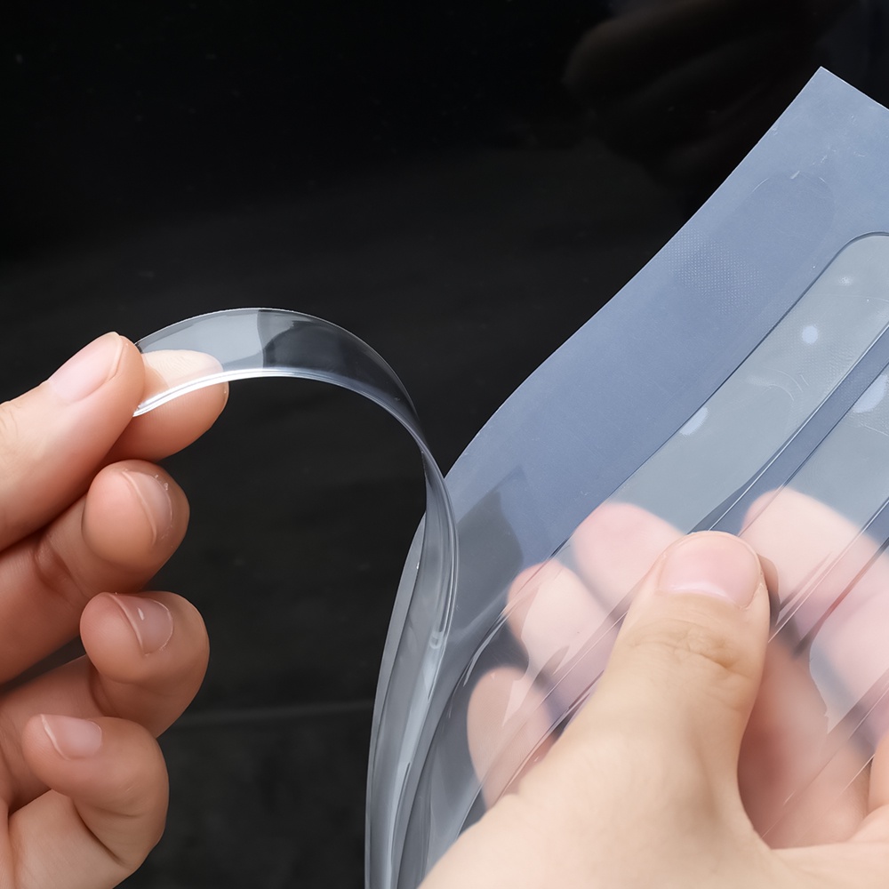 Bộ 4 Miếng Dán Bảo Vệ Cạnh Cửa Xe Hơi Chống Va Chạm / Trầy Xước Trong Suốt