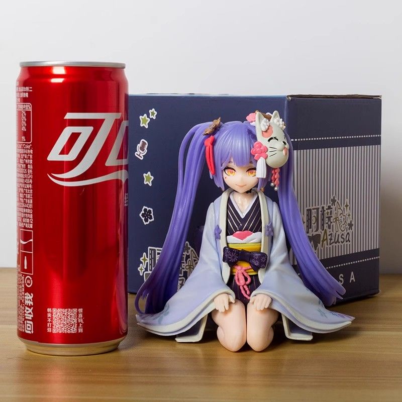 Tượng Mô Hình Nhân Vật Nữ anime Hai Chiều Làm Bằng Tay Aki Aki