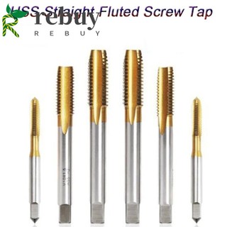 Bộ 5 mũi khoan xoắn thẳng bằng titan m3 m4 m5 m6 m8 hss