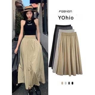 Chân Váy Xếp Ly Lưng Cao Màu Sắc Xinh Xắn Có size Lớn Dành Cho Nữ