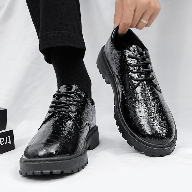 Giày Da Chống Nước Chống Trượt Cho Nam