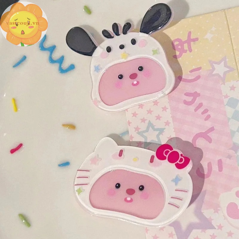 Kẹp Tóc Hai Bên Họa Tiết Hoạt Hình vastji kawaii sanrio sanrio Dễ Thương Ngọt Ngào Cho Nữ vn