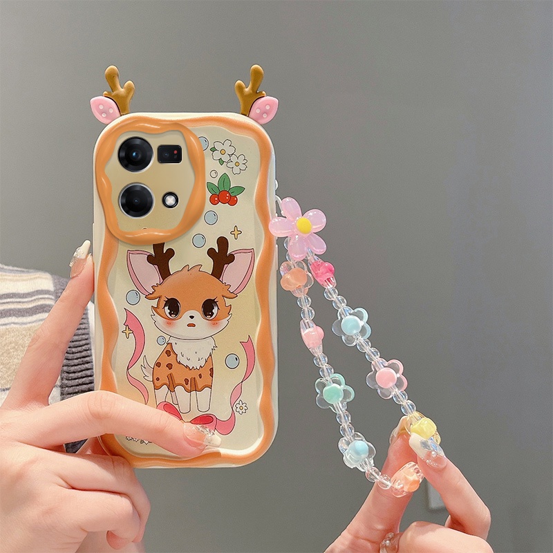 Ốp Điện Thoại silicone Mềm Họa Tiết Hoạt Hình Xinh Xắn Cho oppo reno 7 4g case oppo reno 8 4g