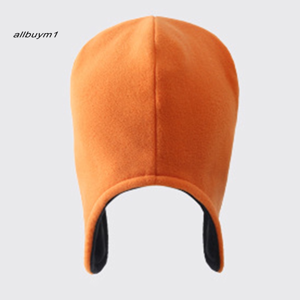 Mũ Lông Cừu Giữ Ấm Màu Trơn Thoải Mái Có Thể Khóa Lại Cho unisex