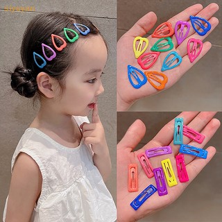 Set 10 kẹp tóc mini màu sắc ngẫu nhiên dành cho búp bê