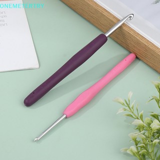 1 chiếc 2.0-6.0mm dụng cụ móc len cán cao su vn