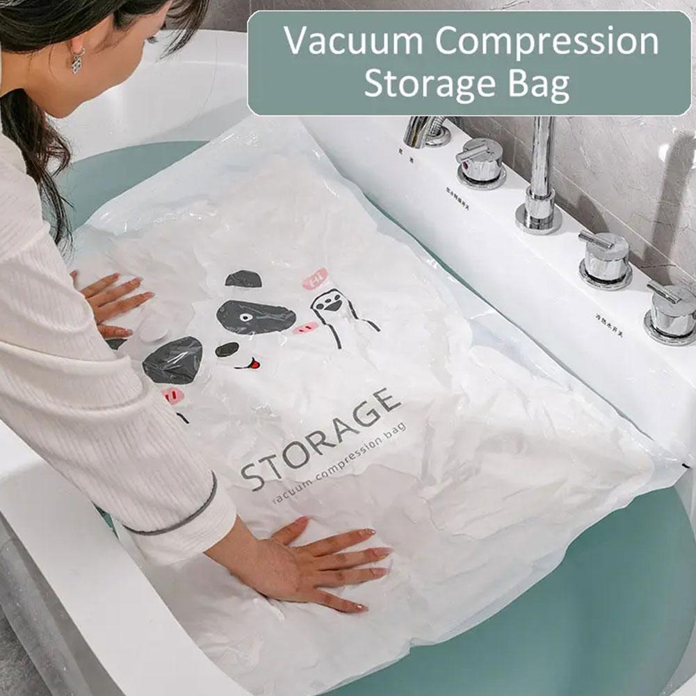 Túi Hút Chân Không Tái Sử Dụng Được Giúp Tiết Kiệm Không Gian c1h7