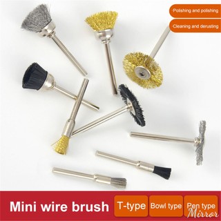 ♕ Bàn chải nylon loại T 4mm6mm Bàn chải nylon Bàn chải nylon loại bút Bàn chải dây loại T Bàn chải dây loại T Bàn chải dây đồng Bàn chải làm sạch Bàn chải dây loại bút Bàn chải dây loại bát