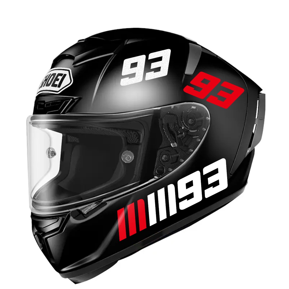 Đề Can 93 # driver Mars Trang Trí Mũ Bảo Hiểm / Xe Mô Tô Điện