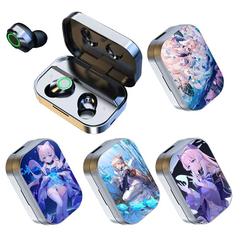 ★Genshin Impact★Kokomi Tai Nghe Nhét Tai Không Dây bluetooth Chơi game merchandise co-Brand