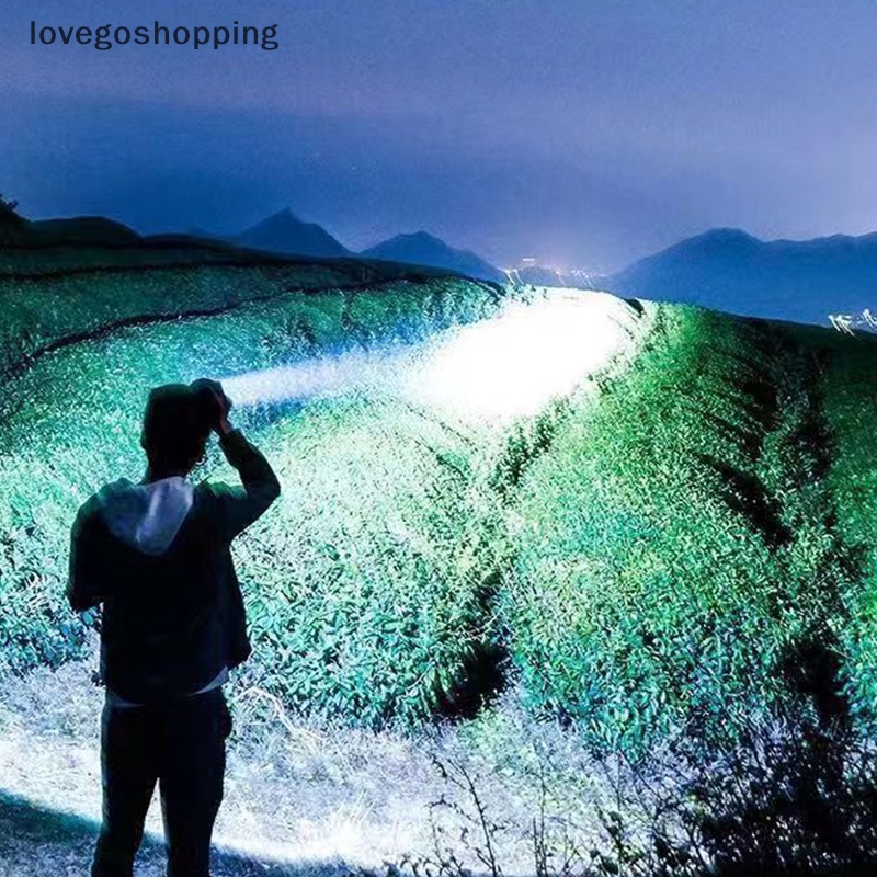 Đèn Pin Đội Đầu Sạc usb Chống Thấm Nước Có Màn Hình Hiển Thị Nguồn Điện vn