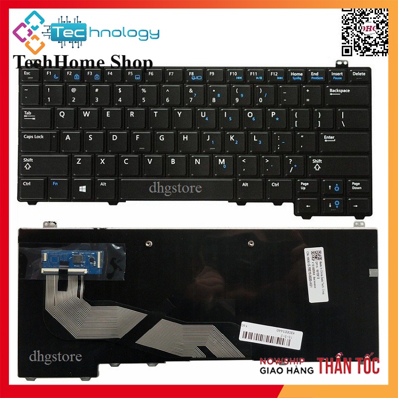Bàn phím laptop Dell Latitude 14-4000 E5440