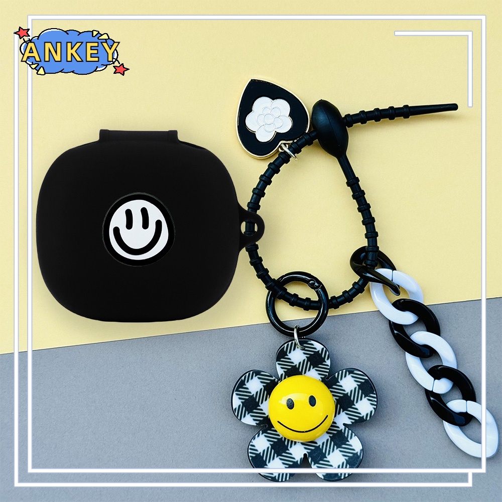 For Anker Soundcore P3 R50i P20i P25i Earphone Silicone Case Blue Star Moon Earbuds Soft Protective Headphone Cover Headset Skin with Doll