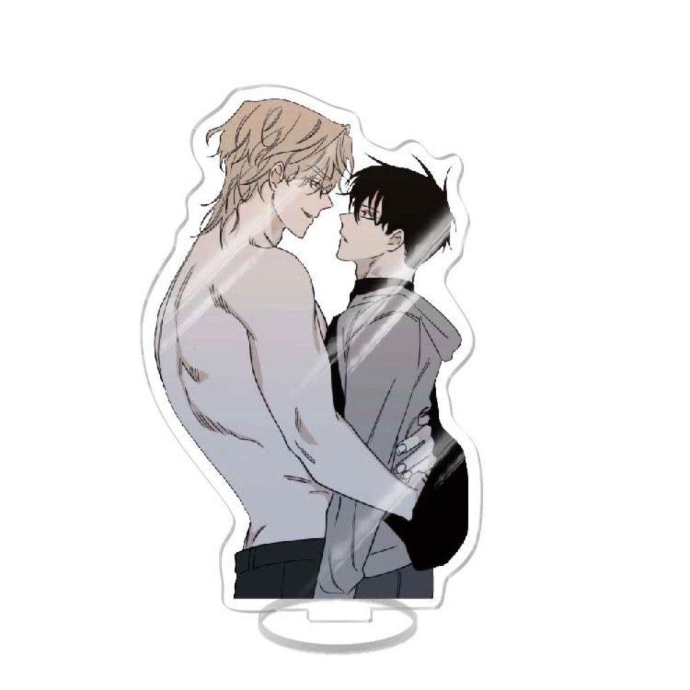 Mmluck yaoi Mô Hình Cặp Đôi anime Xoài acrylic yaoi Có Chân Đứng Sáng Tạo Phong Cách Hàn Quốc Bla yaoi