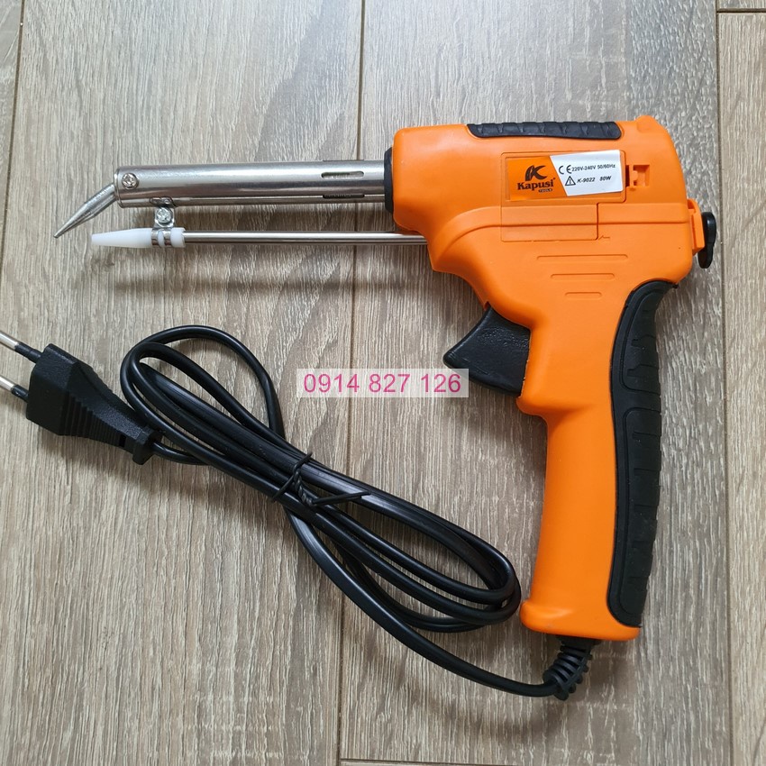 Mỏ hàn thiếc hãng KAPUSI Japan 80w-100w K-9022 K-9024, hợp kim thép cao cấp, Bh 12 tháng Kouritsu Official Store