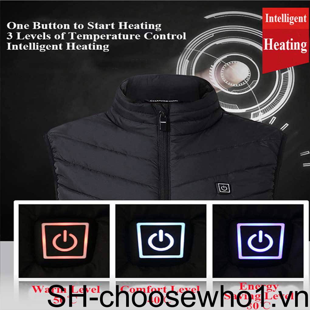Áo Khoác Trượt Tuyết / Leo Núi / Đi Tuyết Giữ Ấm Bằng Điện usb Dành Cho Nam Giới