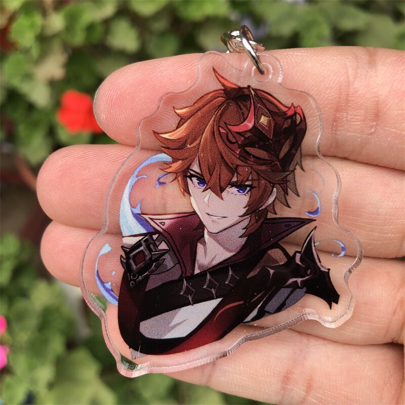 Móc khoá Genshin Impact Fatui Doctor Dottore Regrator Pantalone Anime Manga Nhật Bản Phụ Kiện Trang Trí Túi xách Balo