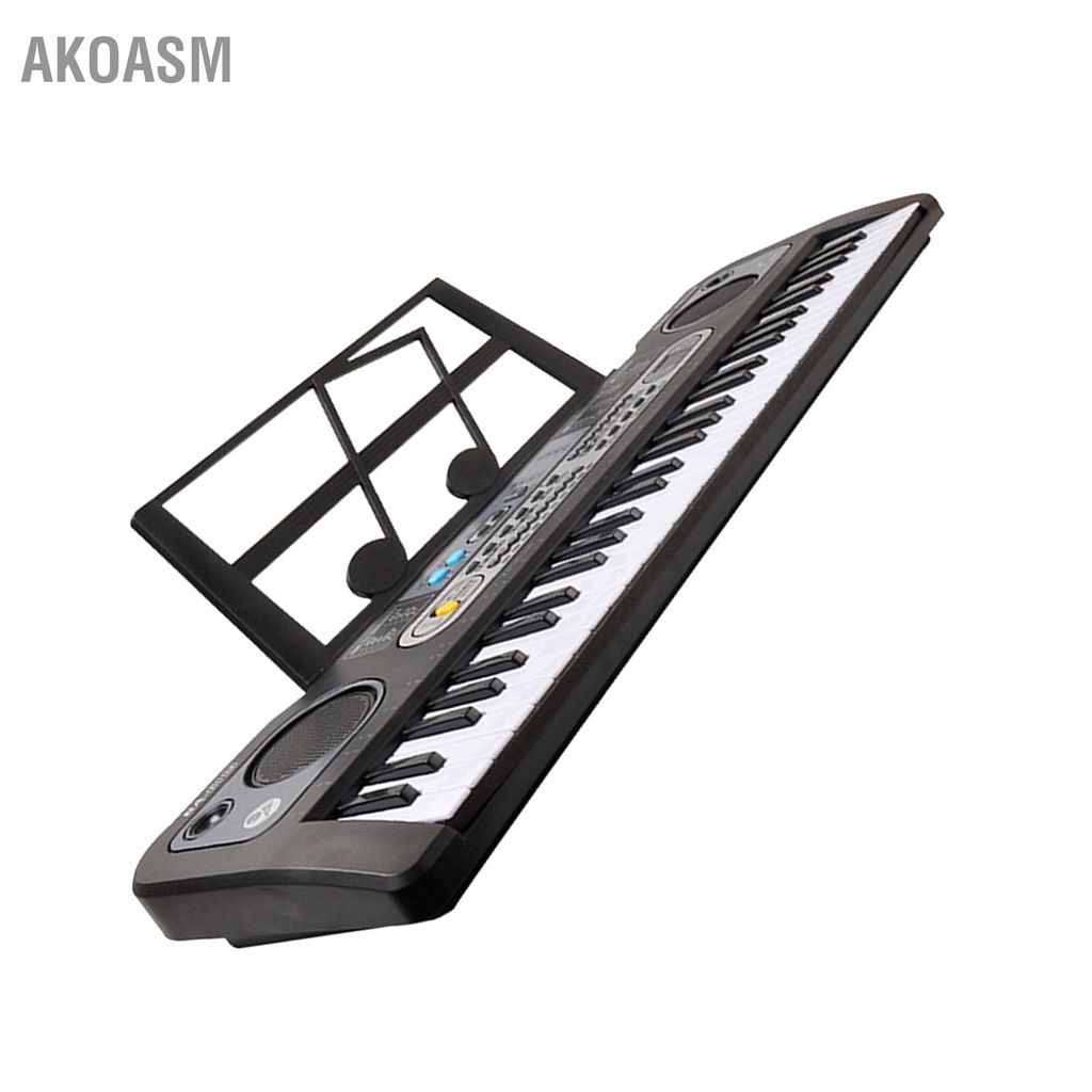 Đàn piano, đàn piano cho bé, Bàn phím đàn piano 61 điện tử cầm tay đa năng 76cm dành cho trẻ em AKOASM