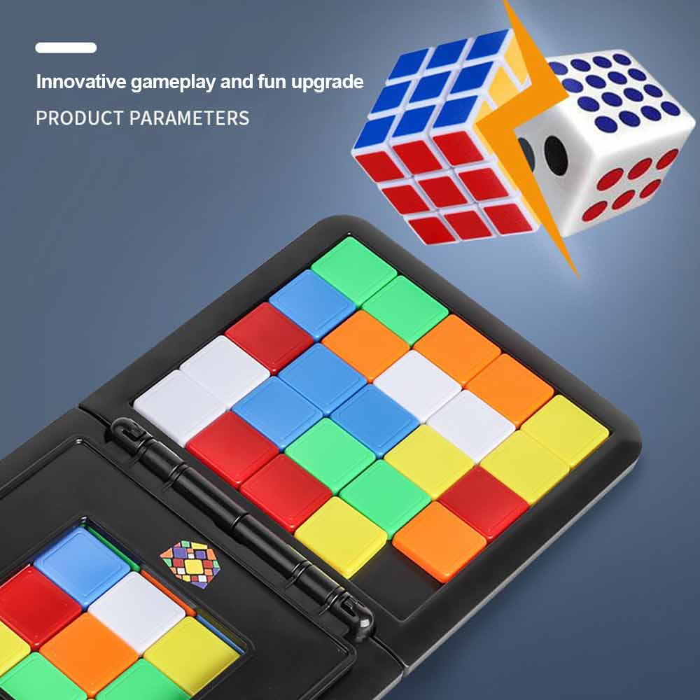 Two person battle mobile puzzle puzzle Rubik's Cube game 2-person challenge family game