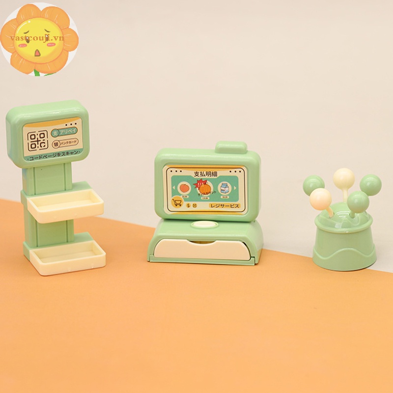 Vastji set 3 Mô Hình Búp Bê Thu Nhỏ 1 / 12 Trang Trí Nhà Búp Bê vn