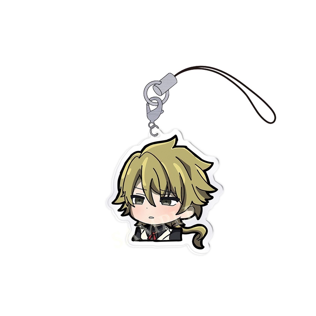 Mặt dây chuyền điện thoại di động Bungou Stray Dogs vui nhộn Atsushi Nakajima, Osamu Dazai, Chuuya Nakahara, Kunikida Do