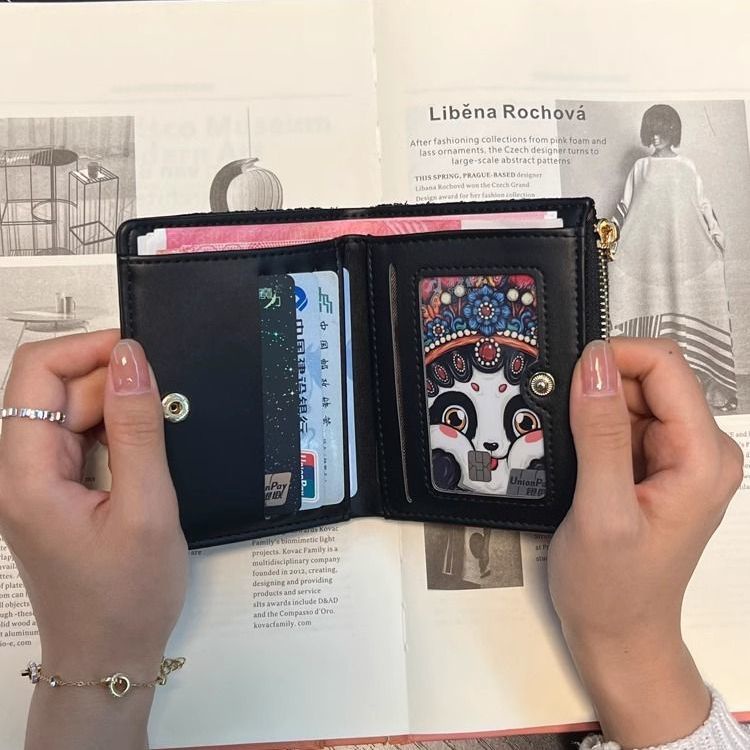 Ví Nữ Dáng Ngắn Có Khóa Kéo Thời Trang Cao Cấp