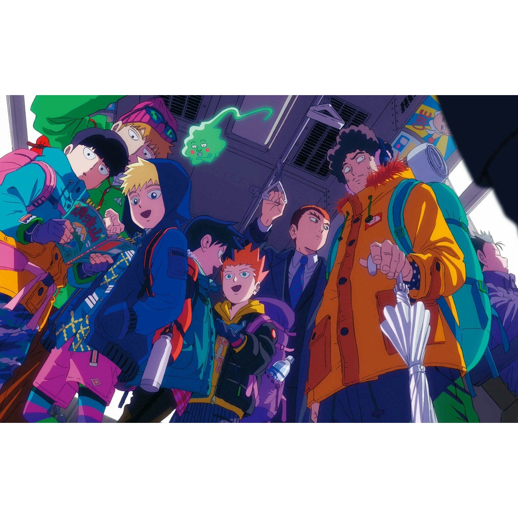 Poster Anime Mob Psycho GIẤY DECAL Tranh Dán Tường Anime/Manga Mob Psycho PT16