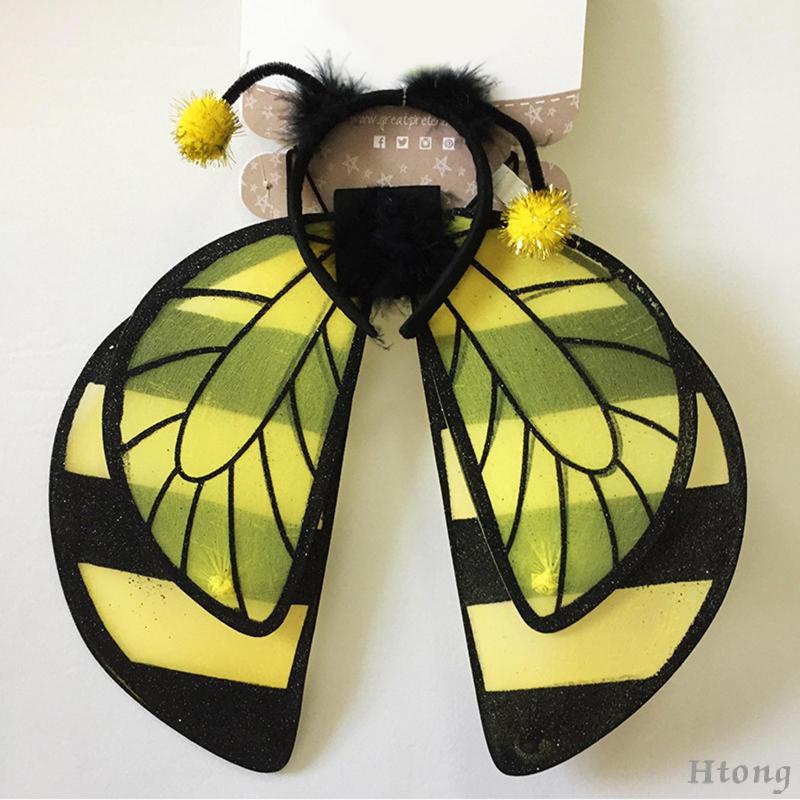 Băng Đô Có Cánh Ong Cho Bé Hóa Trang Tiệc halloween