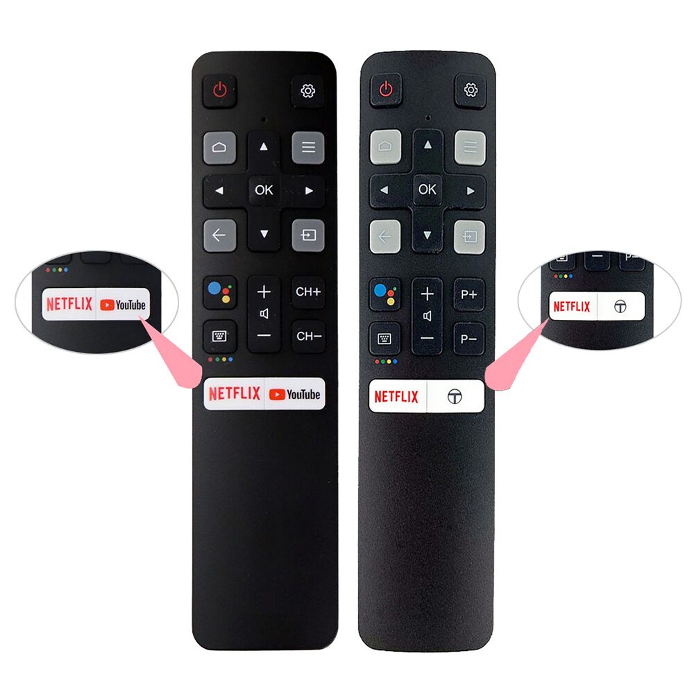TCL Điều Khiển Từ Xa RC802V FNR1 / RC802V FUR6 Cho Android Smart TV 49P30FS 65P8S 55C715 49S6800 43P