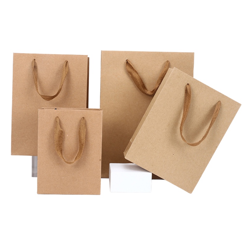 Túi Giấy Cứng Kraft Túi Quà Tặng Cao Cấp Màu Nâu 260gsm, Túi Giấy Đựng Quà - TGN