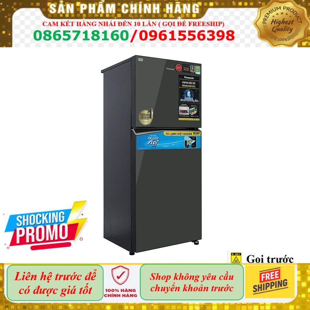 =&gt;&gt; Tủ lạnh Panasonic Inverter 326 lít NR-TL351VGMV