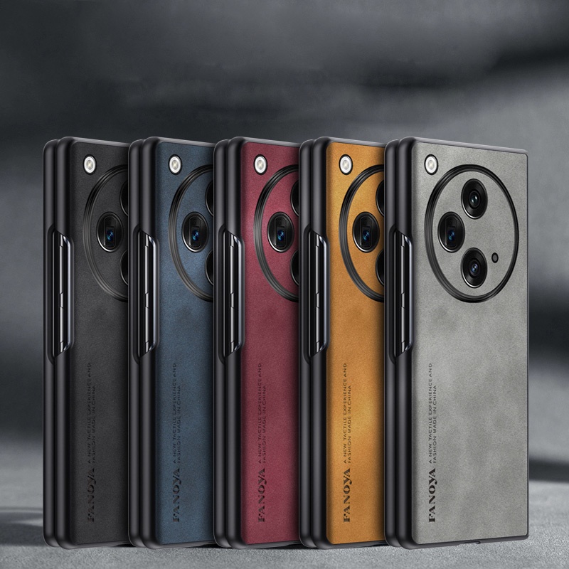 Dành cho OPPO Find N3 / N3 Flip / N2 / N2 Flip Luxury Business Retro Leather Soft Rubber TPU Case