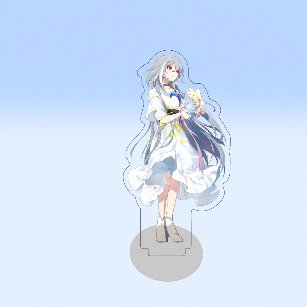 Mô hình Standee Honkai Impact 3 Standing Raiden Mei Fuka Yae Sakura in hình nhân vật 2 mặt rõ nét Phụ kiện trang trí