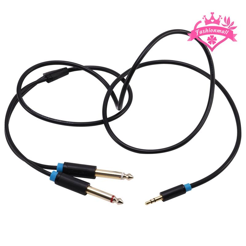VENTION Set 4 Dây Cáp Âm Thanh Chuyển Đổi jack 3.5mm Sang 6.35Mm Mạ Vàng 6.5mm Chuyên Dụng Cho Loa Khuếch Đại Âm Thanh