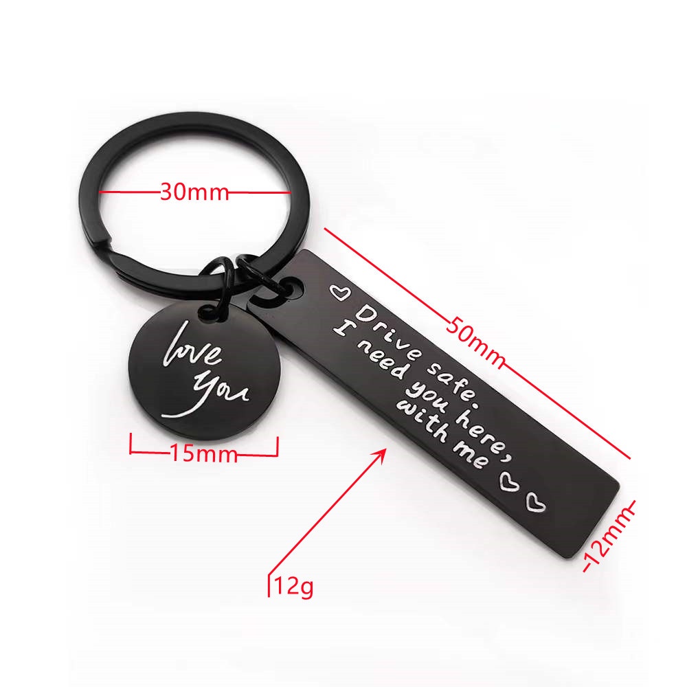 Móc Khóa Drive Safe Keychain